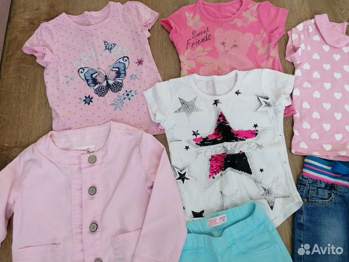 Вещи пакетом на девочку 92-98