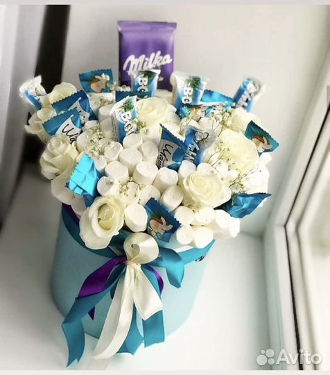 Съедобные букеты. Клубника в шоколаде