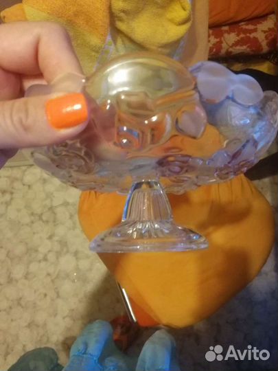 Хрусталь, Вазы, сахарница, салатницы