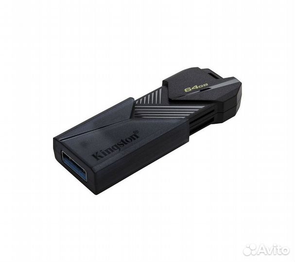 Флеш-накопитель Kingston DataTraveler Exodia Onyx USB 3.2 64GB, чёрный