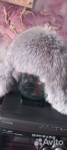 Шапка женская песец ушанка