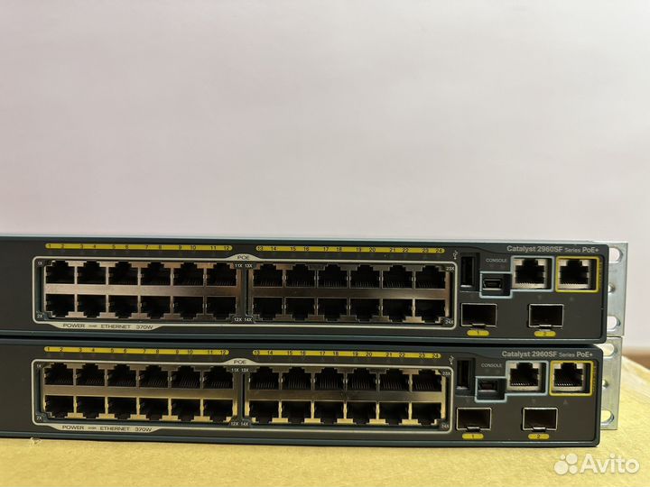 Коммутатор Cisco WS-C2960S-F24PS-L PoE+