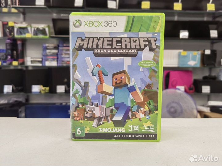 Диск xbox 360 Minecraft