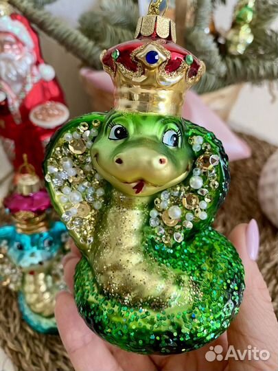 Елочные игрушки Холидей Классик Кобра