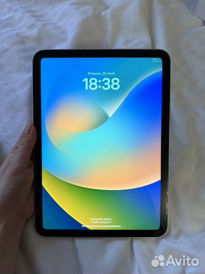 Планшет apple iPad 10 wi-fi + cellular silver