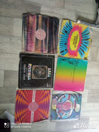 Проигрыватель винила. Пластинки