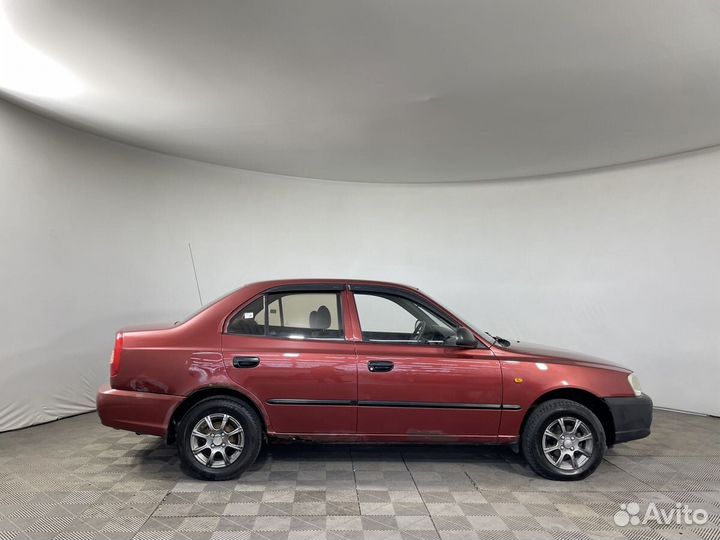 Hyundai Accent 1.5 МТ, 2006, 350 875 км