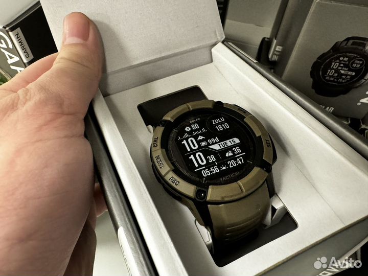 Garmin Instinct 2X Solar Tactical Coyote Tan