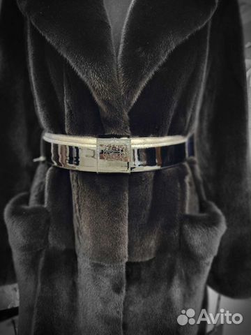 Ремни для шуб Braschi натуральная кожа, лак