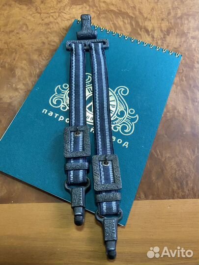 Шитый серебром подвес