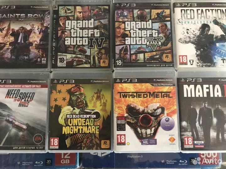 Игровые диски для Playstation 3
