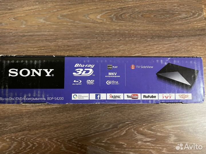 3D Blu-ray DVD проигрыватель Sony