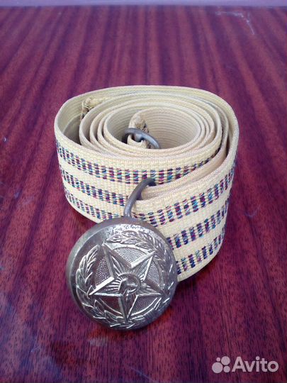 Ремень офицерский парадный