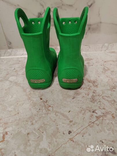Резиновые сапоги crocs
