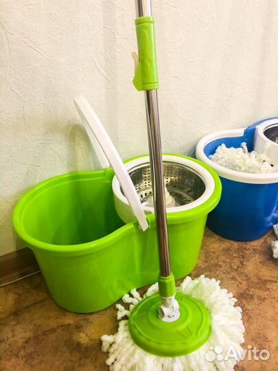 Удобная швабра с центрифугой