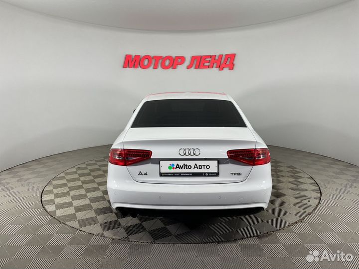 Audi A4 1.8 CVT, 2013, 191 187 км