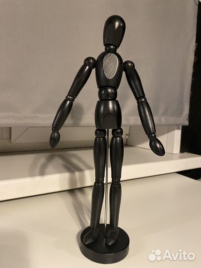 Деревянный человек из икеи