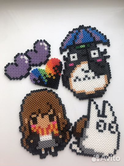 Фигурки из мазайки pyssla (икея)