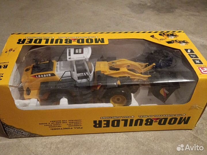 Машинка Бульдозер с пультом