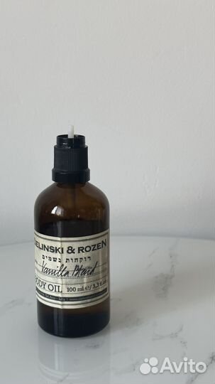 Zielinski rozen vanilla blend масло для тела