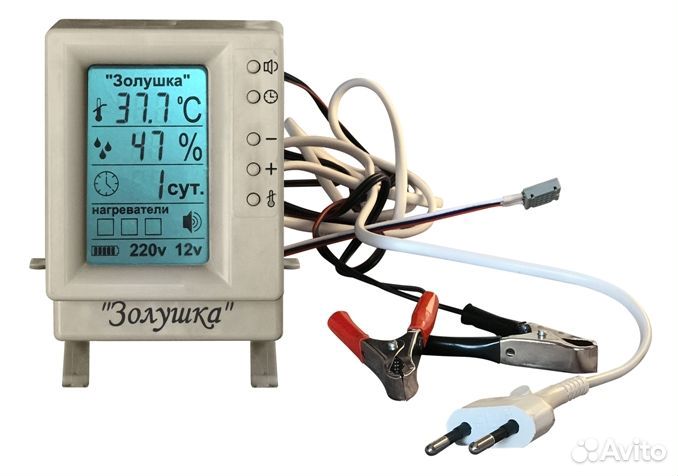 Терморегулятор с ЖК экраном для инкубатора Золушка