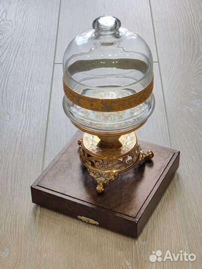 Конфетница с крышкой (г. Златоуст)