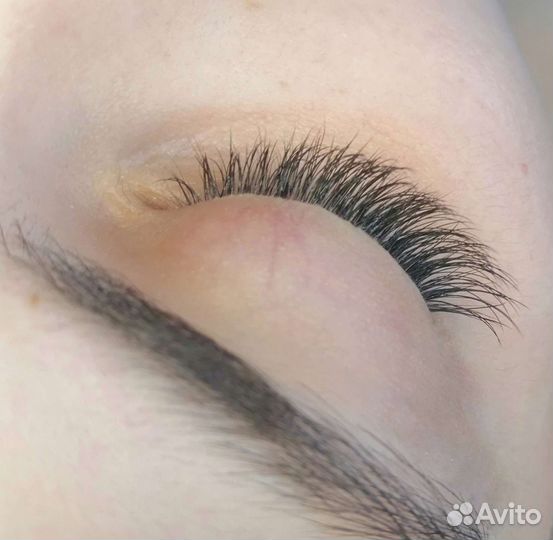 Наращивание ресниц модель