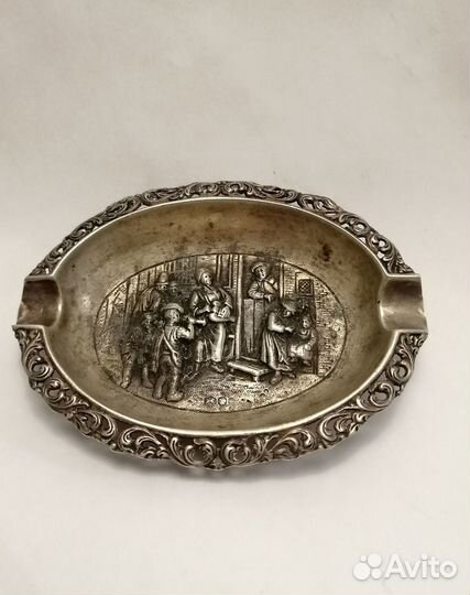 Пепельница Серебро