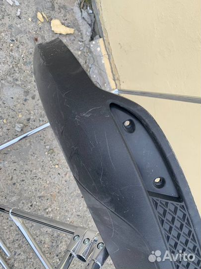 Юбка заднего бампера Ford Focus 3 2011-2019