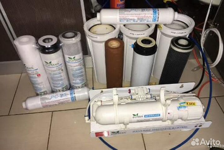 Ремонт и обслуживание фильтров воды, замена фильтр