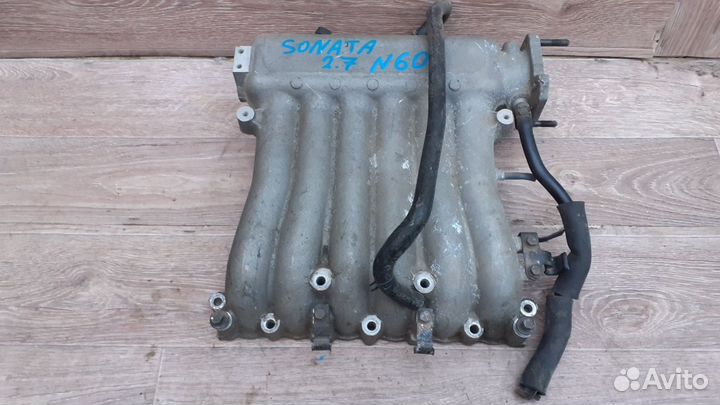 Коллектор впускной (2,7L двиг. G6BA) №60 Hyundai Sonata 4 EF 2004