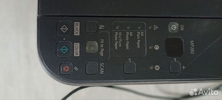 Цветной струйный принтер canon