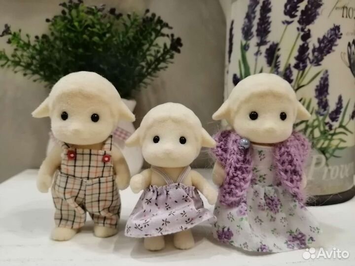 Sylvanian families винтажные семейки