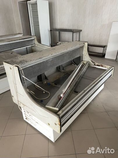 Торговое оборудование бу холодильники, стеллажи