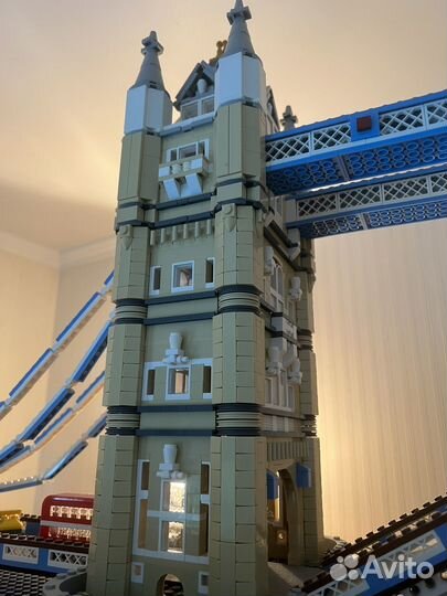 Lego 10214 Тауэрский мост Tower Bridge коробка