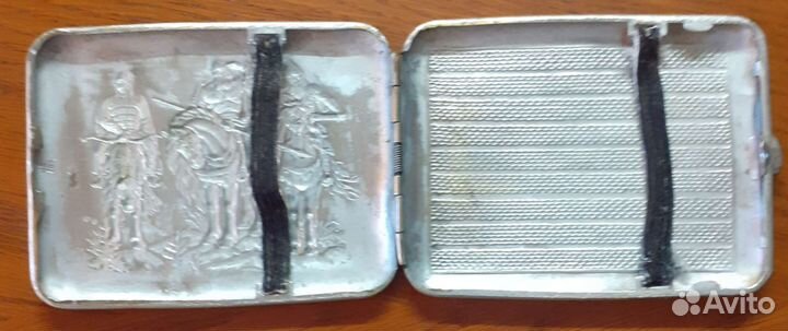 Портсигар Три богатыря