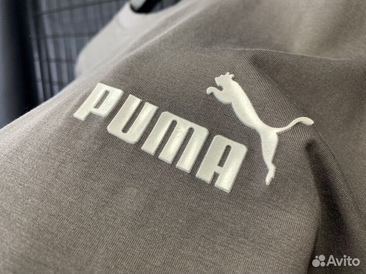 Футболка Puma серая новая