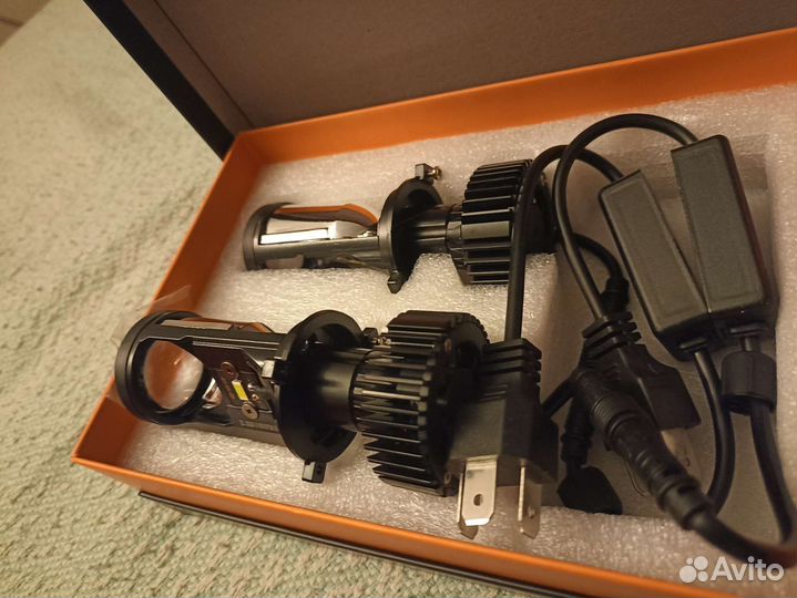 H4 led mini линзы