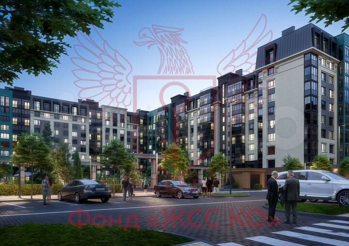 2-к. квартира, 53,5 м², 10/10 эт.