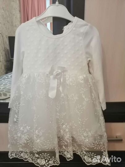 Платье для девочки 92
