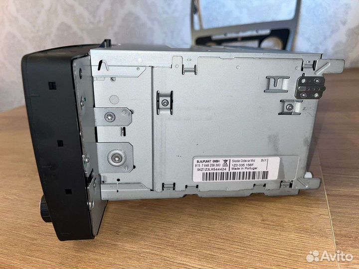 Штатная магнитола (болеро), Шкода Октавия А5