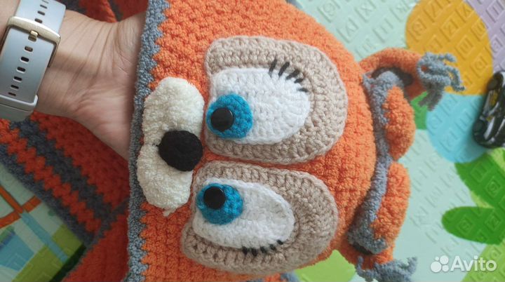 Шапка, варежки, шарф 1-2 года. За весь комплект