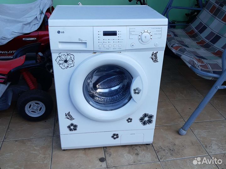 Стиральная машина бу lg 5 кг