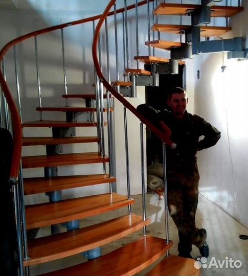 Лестницы с поворотом