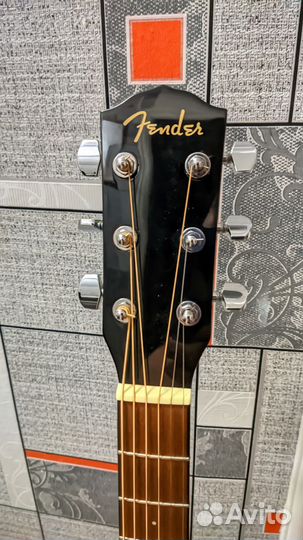 Акустическая гитара fender cd 60s dread/blk