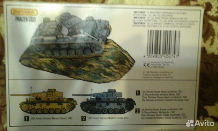 Сборная модель танка