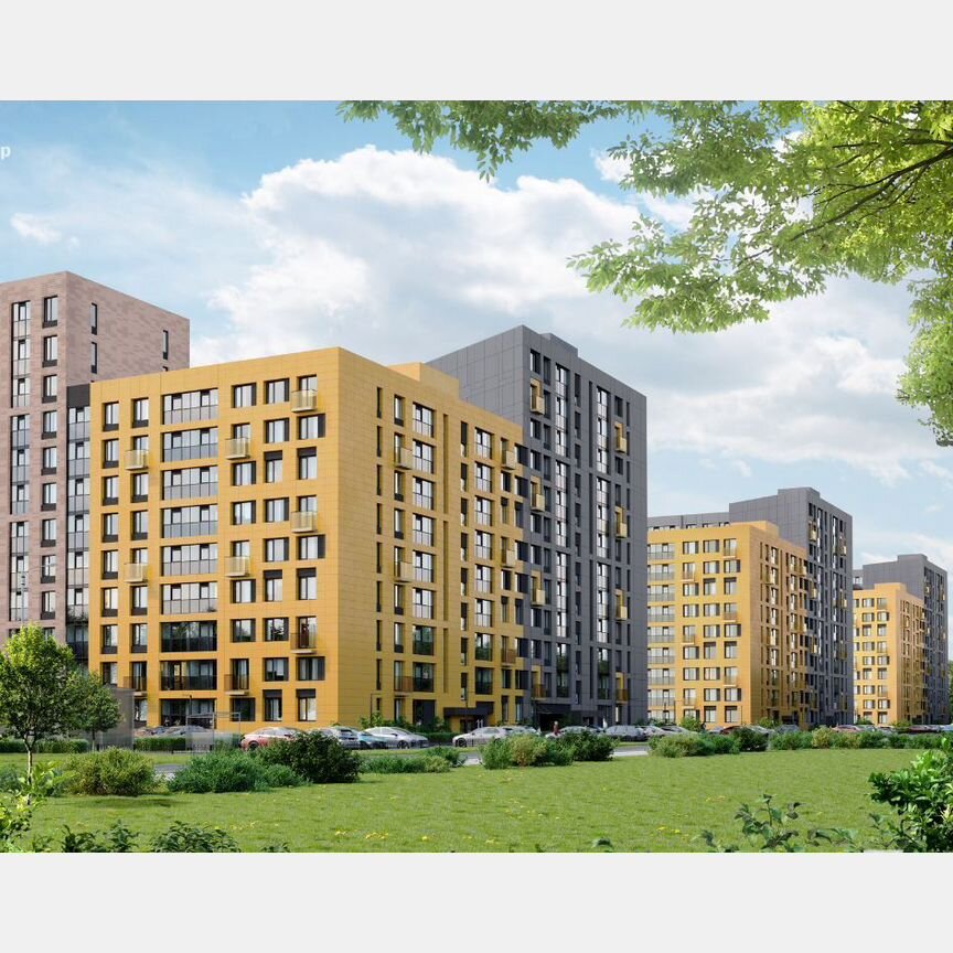 1-к. квартира, 40,5 м², 7/12 эт.
