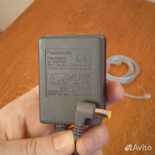 Адаптер для радиотелефона Panasonic, провода