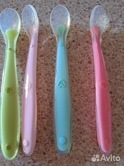 Моя первая ложка, селикон