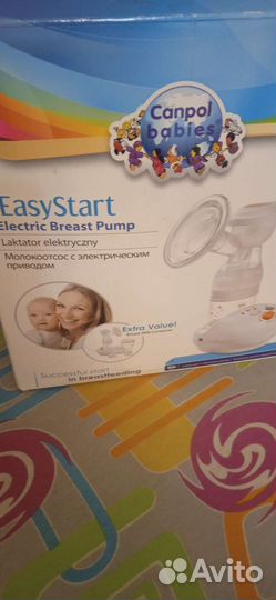 Молокоотсос avent электрический